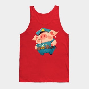 pig police Tank Top